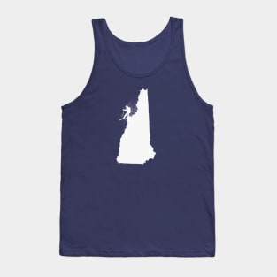 Ski New Hampshire Skier Tank Top